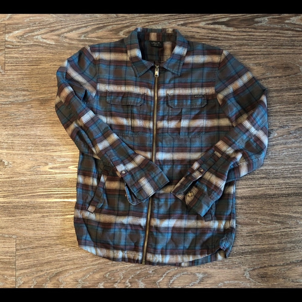 Oakley full zip flannel